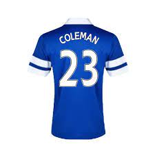 Nueva equipacion COLEMAN del Everton 2013-2014 baratas